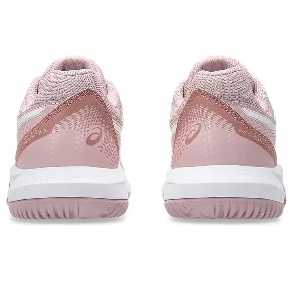 NEW ASICS Gel Dedicate 8 Tennis Shoes Pink Morganite White Women Size 8 Wide - Picture 5 of 16